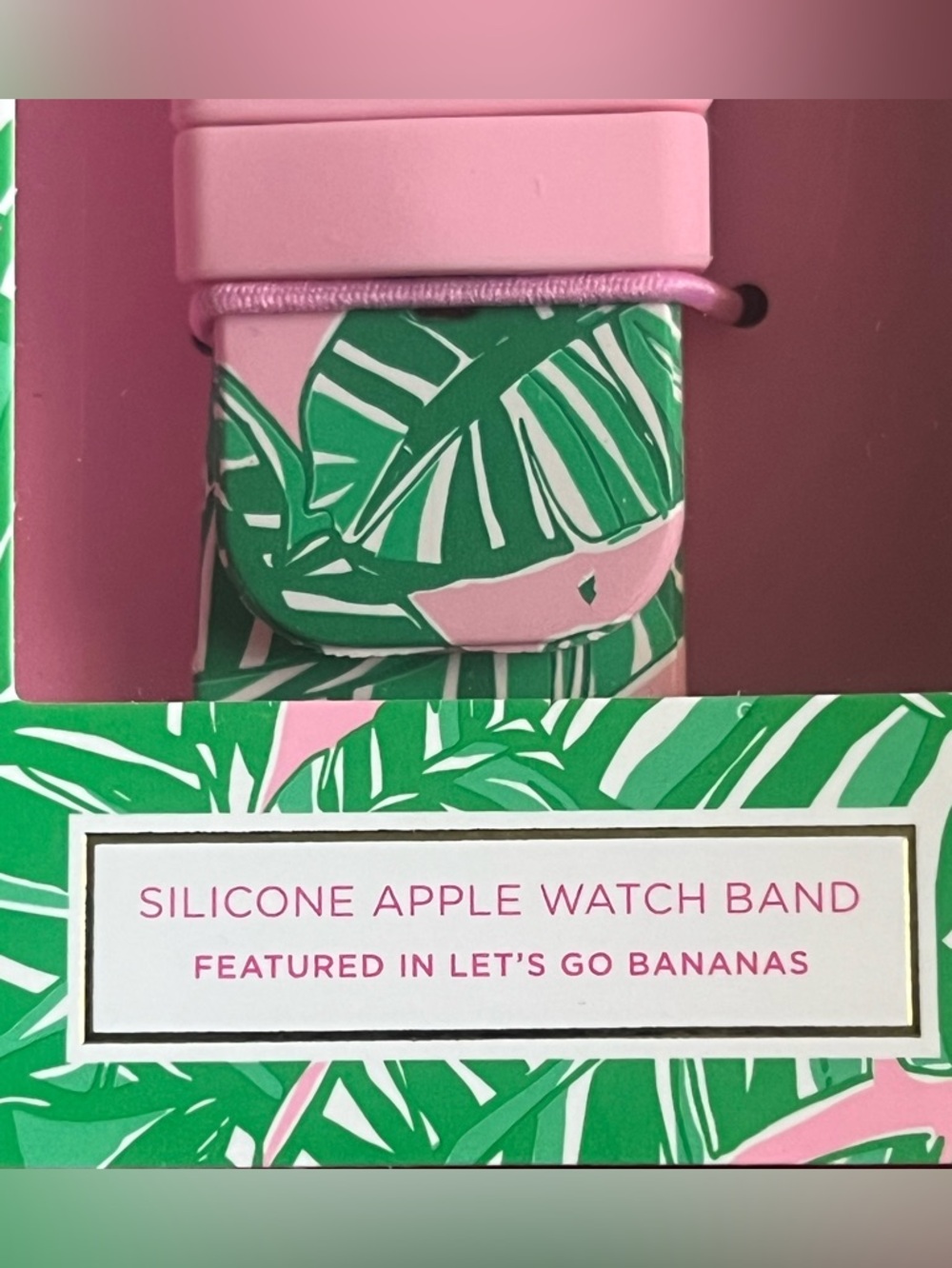 Lilly Pulitzer Let's Go Bananas Silicone Watch Band - Picture 3 of 5